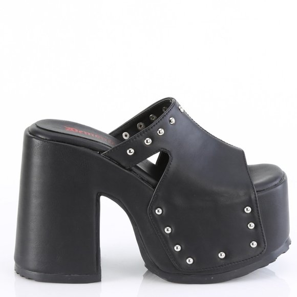 Gothic Platform Chunky High Heel Shoes - Picture 4 of 5